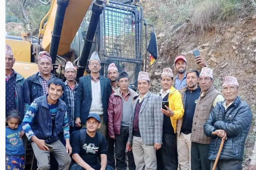 बैतडीको सुर्नयामा बोहरीगाउँ–पबिता सडक निर्माण कार्य शुरु 